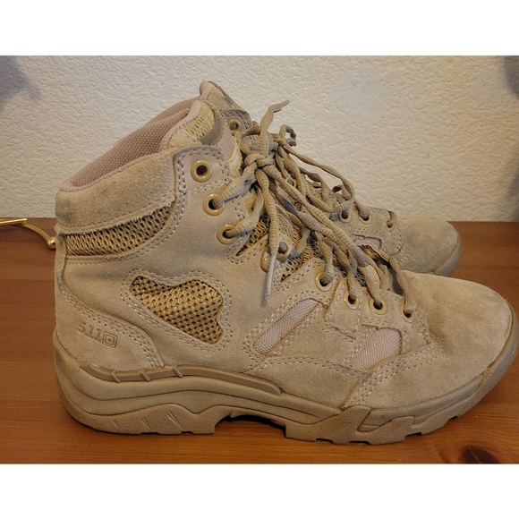 Tan Tactical Boots5.11 Taclite 6